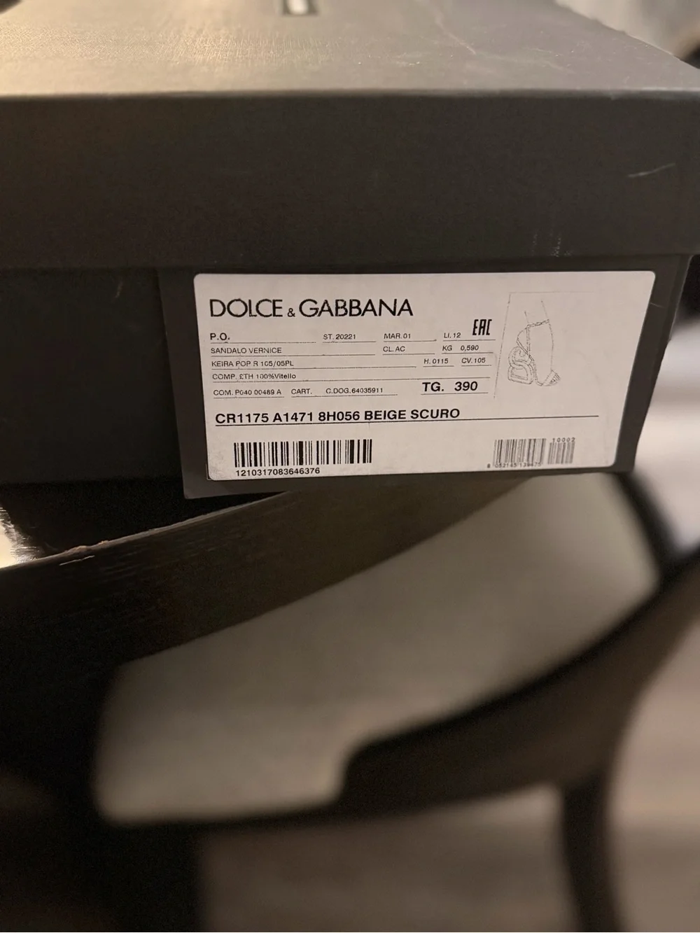 Dolce & Gabbana Beige Scuro Women Heels